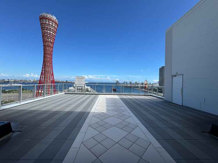 チャペル外のバルコニー