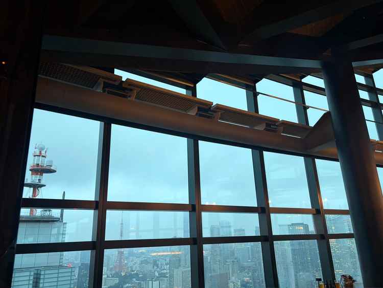 東京タワーが見えました