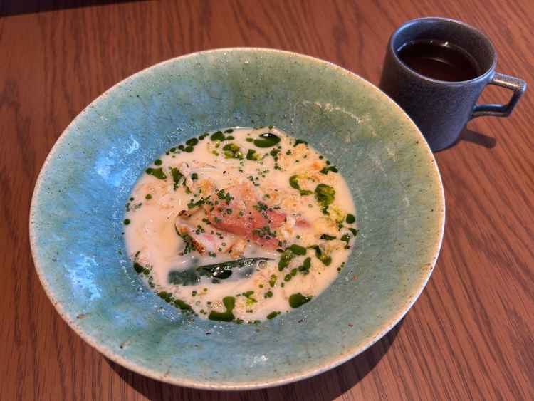 締めのそうめん。これは美味しすぎた。しかも参加者みんなと同じタイミングで食べられる。