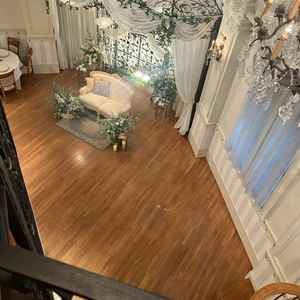 披露宴会場を上から見たら