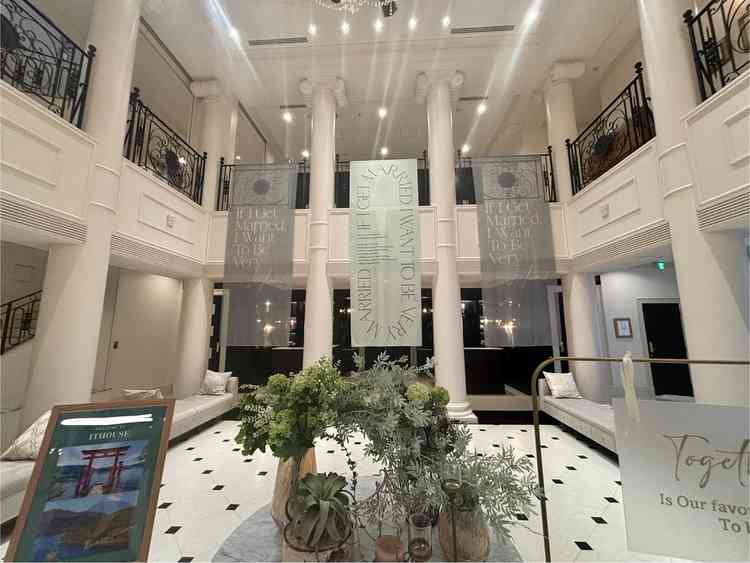 ウェルカムボードはたくさん飾れそうでした!