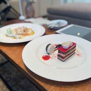 デザート。甘酸っぱく美味しかったです。