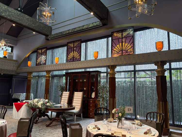 洋の披露宴会場