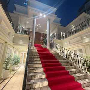 チャペル前の階段