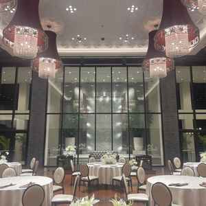 披露宴会場正面