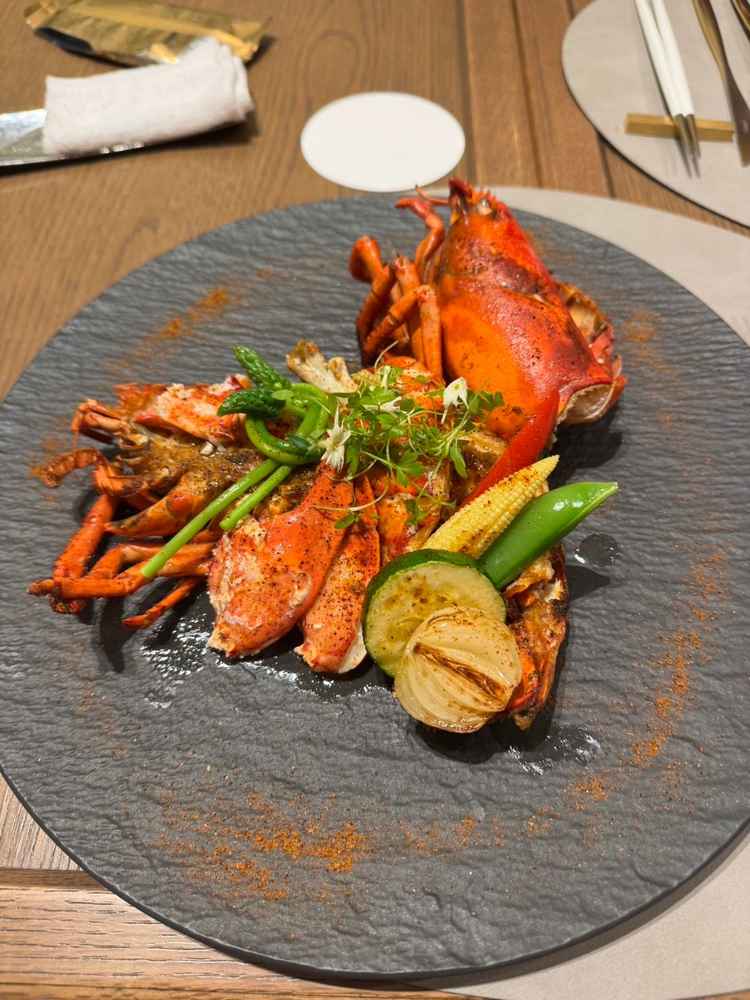 試食のロブスター