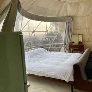 前夜祭で泊まれるグランピング