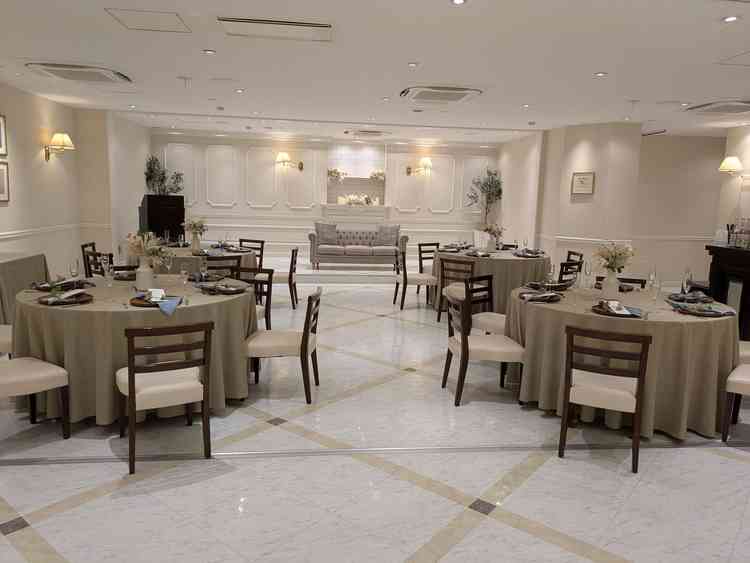 少人数向けの披露宴会場