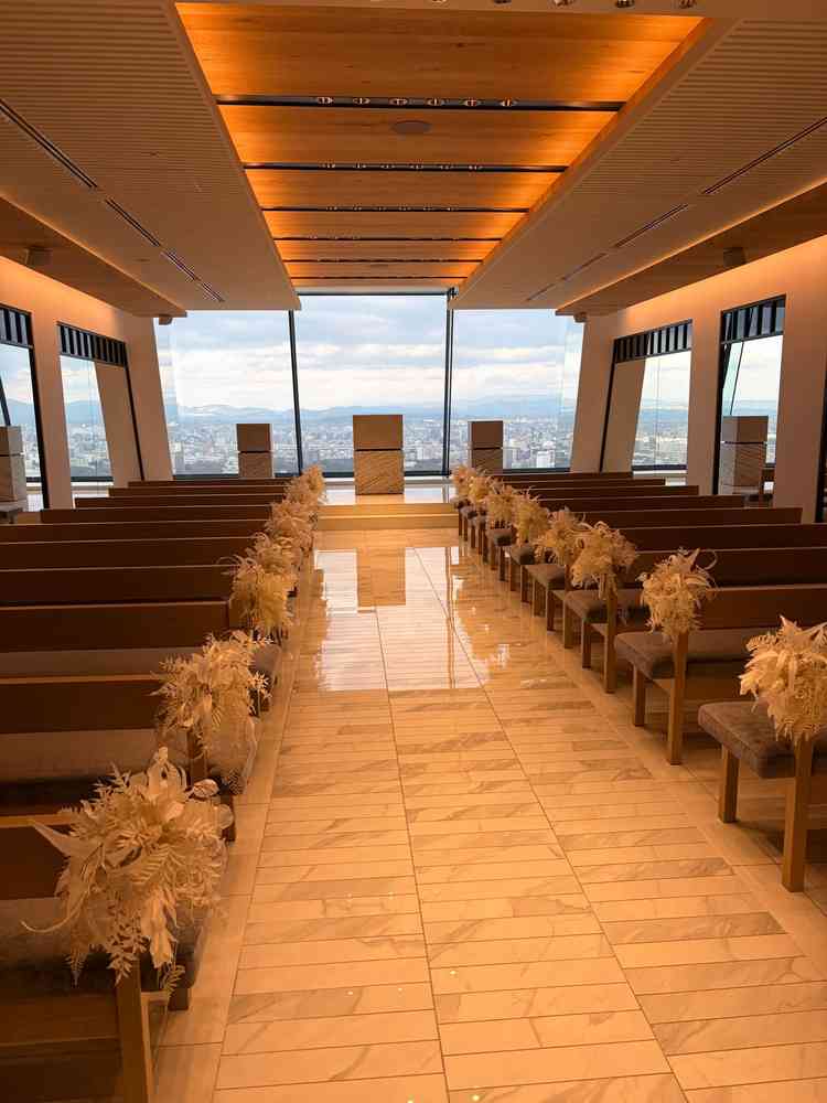 挙式会場です。