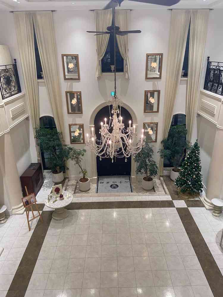 会場内は高級感があって素敵