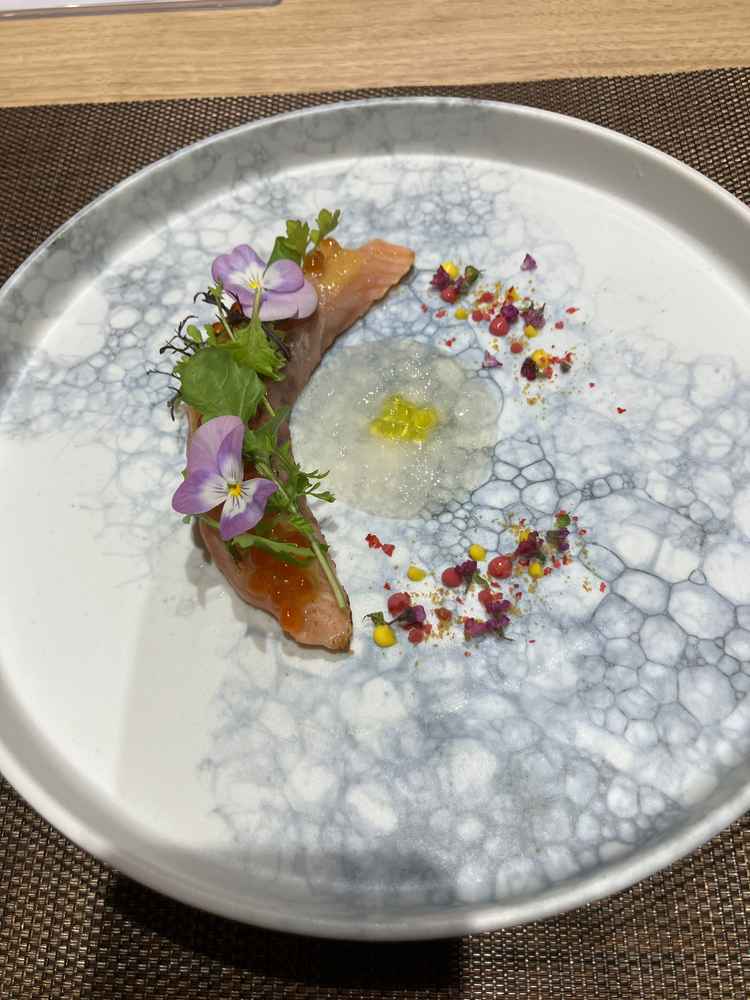 おしゃれなサーモンでした