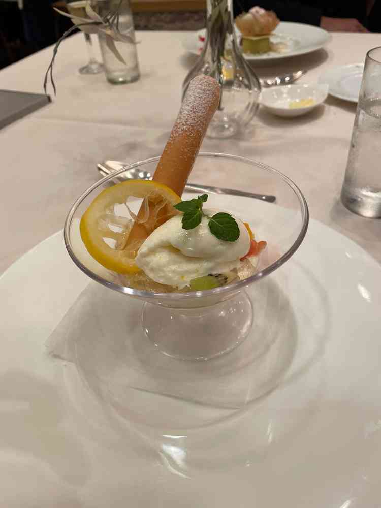 柚子のさっぱりしたスイーツ