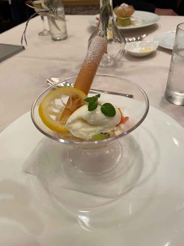 柚子のさっぱりしたスイーツ