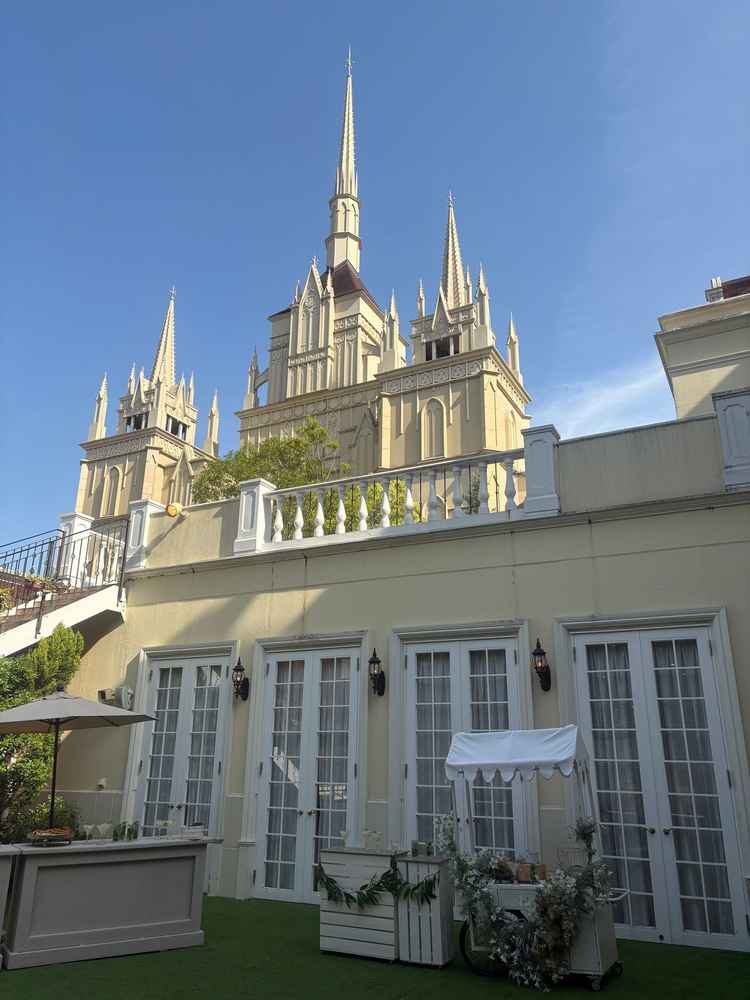 ガーデンからの景色