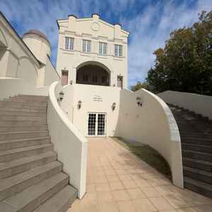 チャペルから出たあとの階段