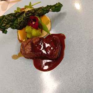 料理の写真です。お肉がおいしかったです。