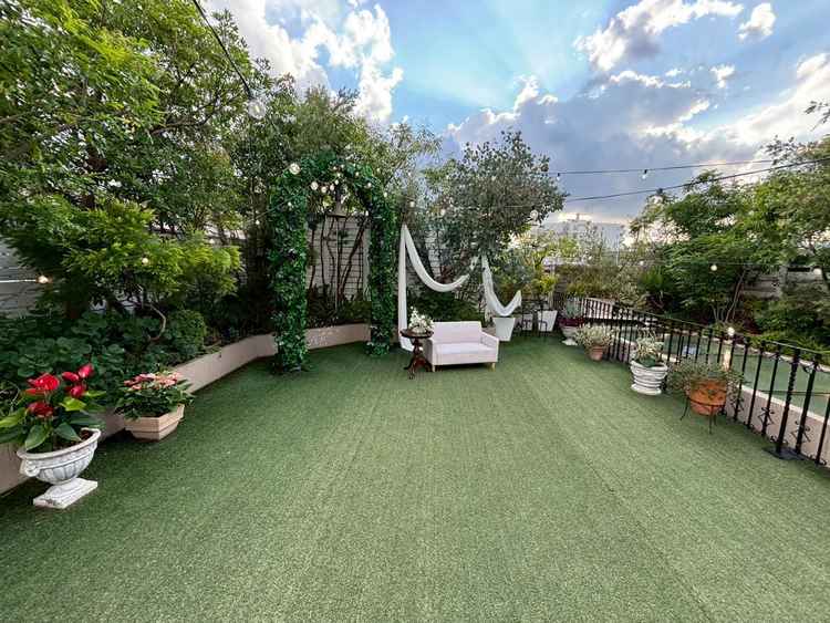 屋上のガーデン