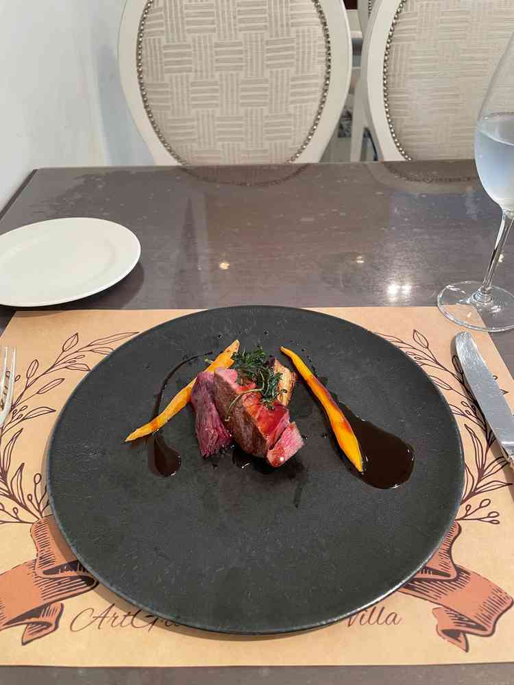 試食ていただいたお肉料理でとても美味しかったです。