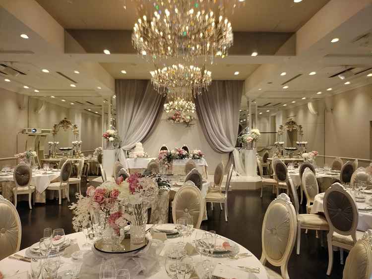 2つ目の披露宴会場です