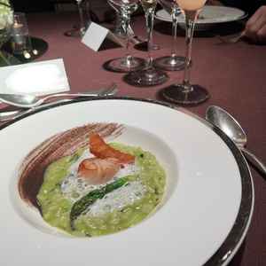 リゾット。美味しかった！一緒に頂いたノンアルコールカクテルも美味しかった。