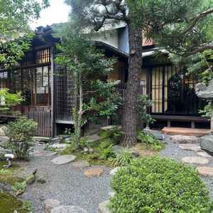 雰囲気の良い中庭。