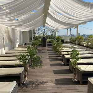 外のチャペルがとっても素敵