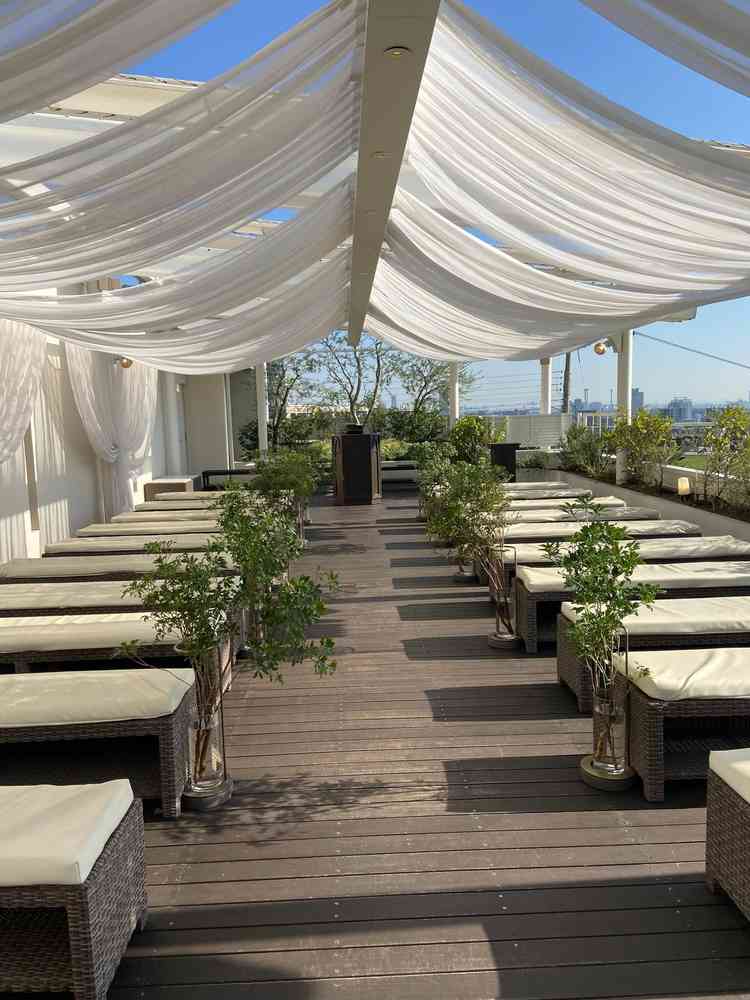 外のチャペルがとっても素敵