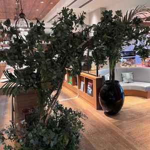 ウェルカムスペースから披露宴会場への入り口写真。このスペースも自由に飾り付けできるのが魅力的でした。