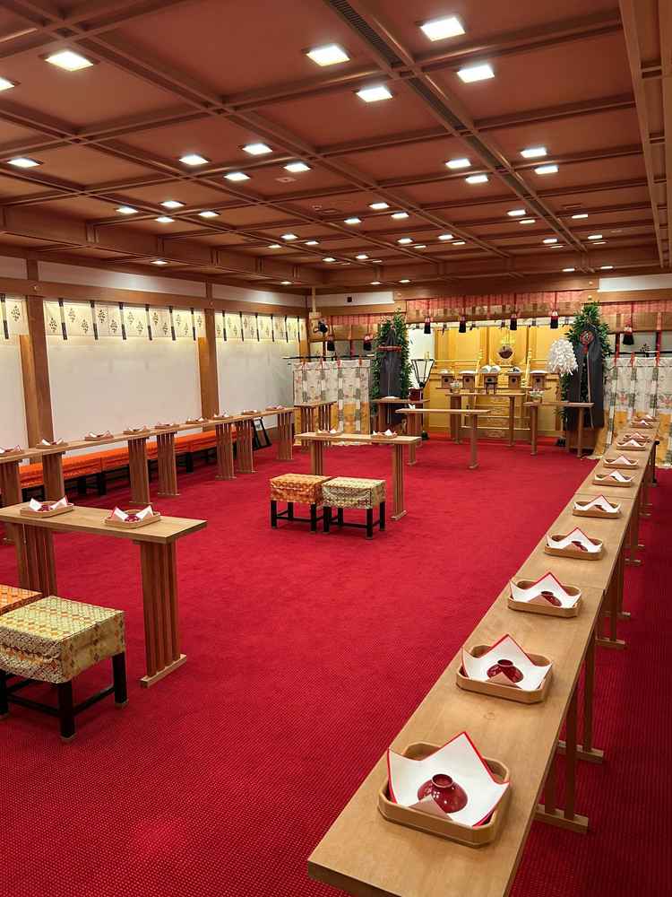 和装にあうチャペル