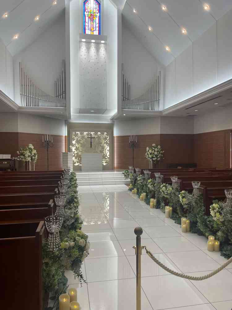 チャペルの内観写真
