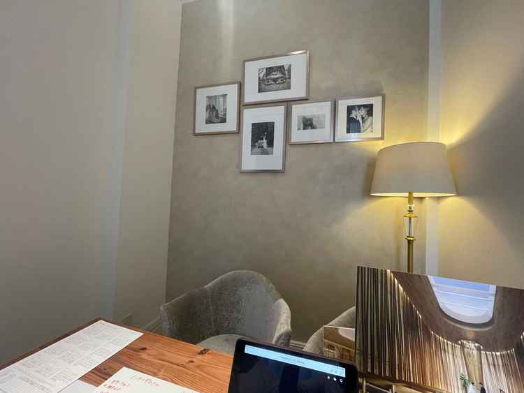 半個室での話し合い