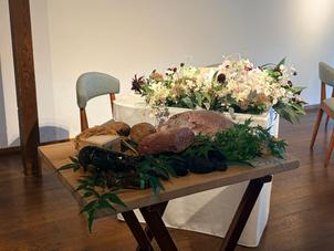 試食会で使用する食材を上記のように見せてくださり、シェフが一品ごとに説明して下さりとても丁寧でした。