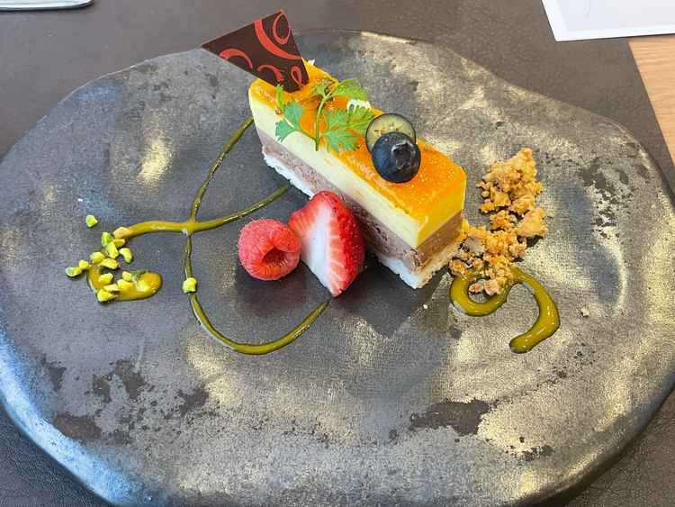 美味しいケーキでした。