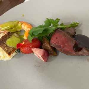 ハーフコースの試食