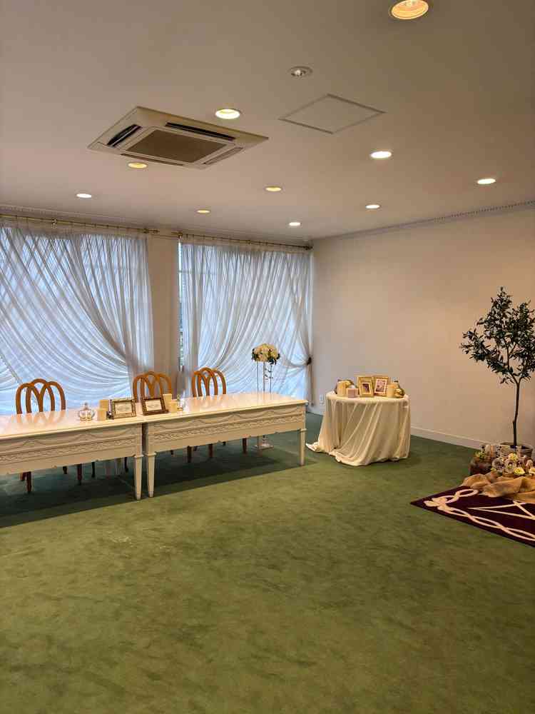 バリアフリー対応の待合室。