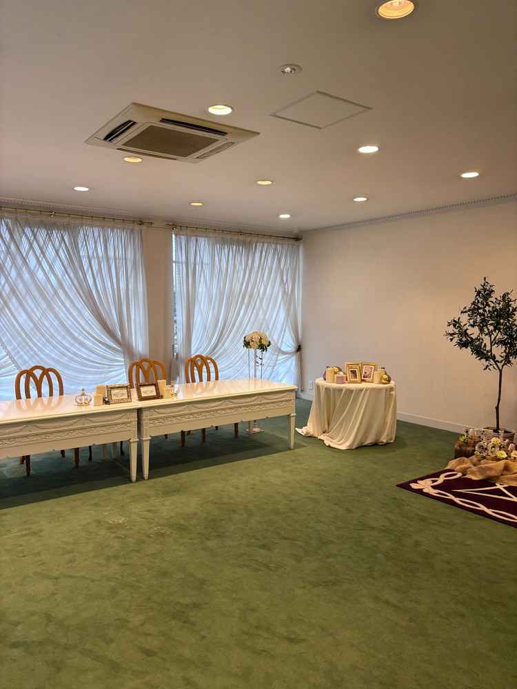 バリアフリー対応の待合室。