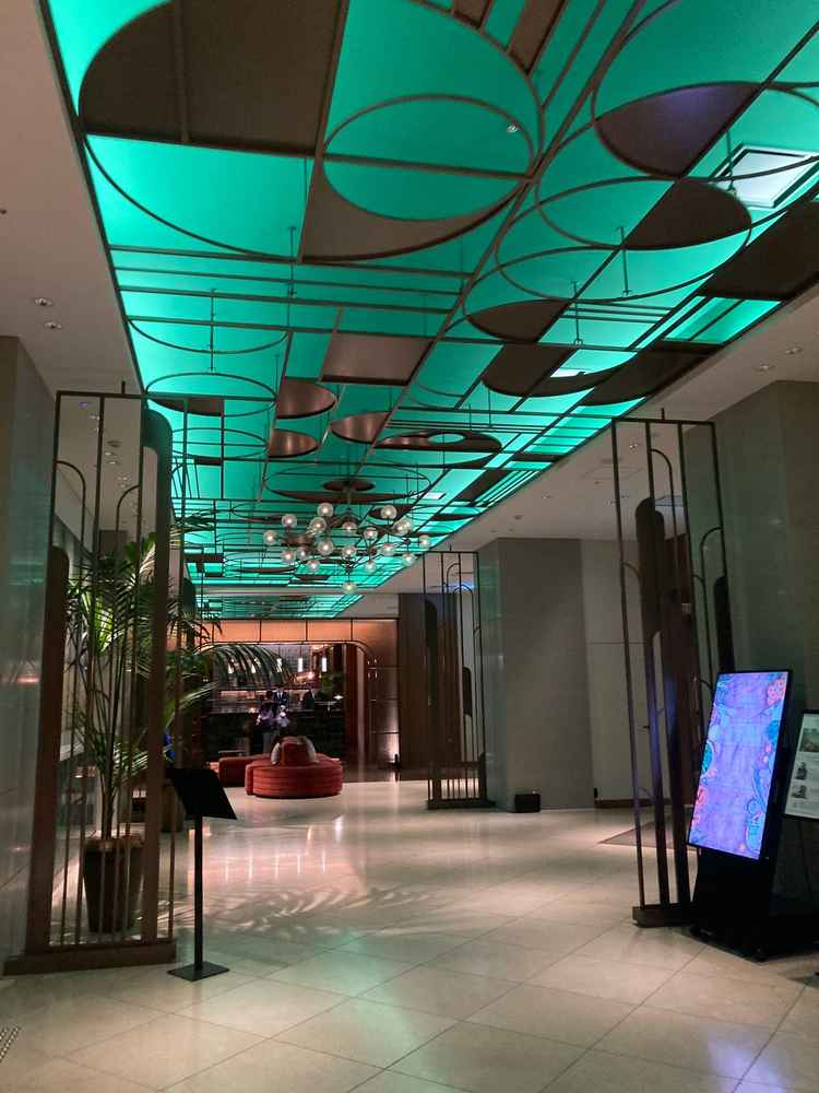 ホテル内の装飾も綺麗でフォトスポットになるような場所がたくさんありました。