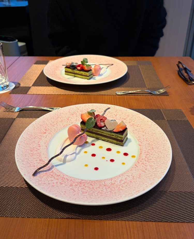 試食のデザート