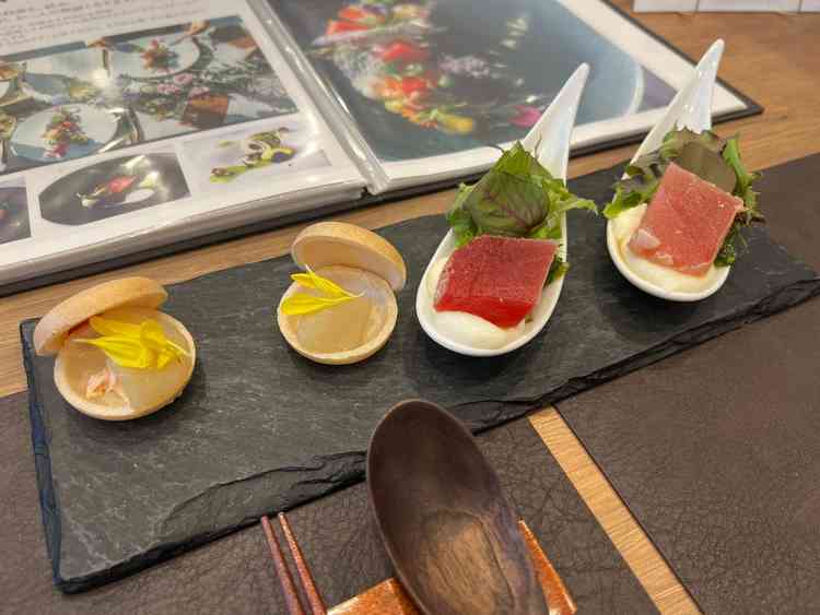 試食の前菜