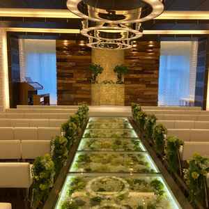 1フロア型のチャペル