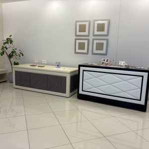 ウェルカムスペースの2会場目。好みやゲストの人数に応じて選べるとの事。