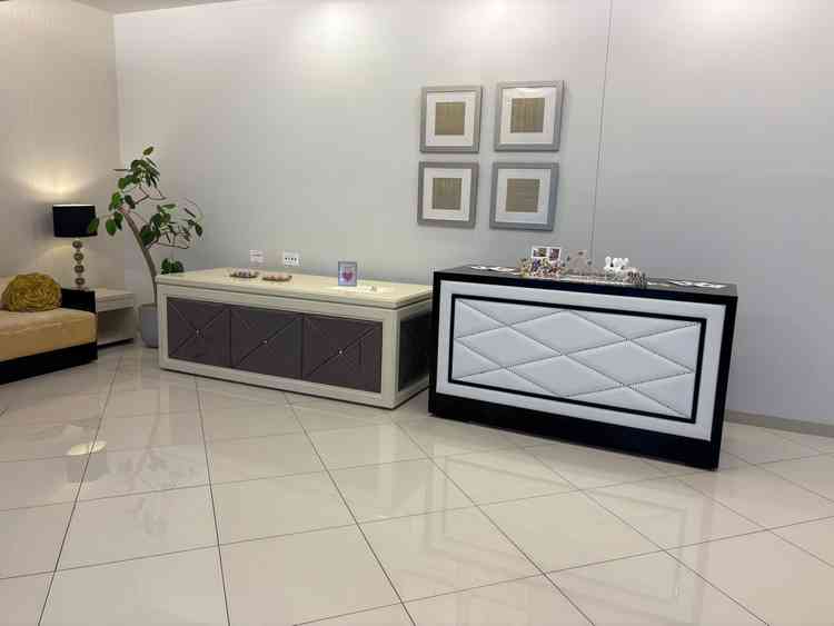 ウェルカムスペースの2会場目。好みやゲストの人数に応じて選べるとの事。