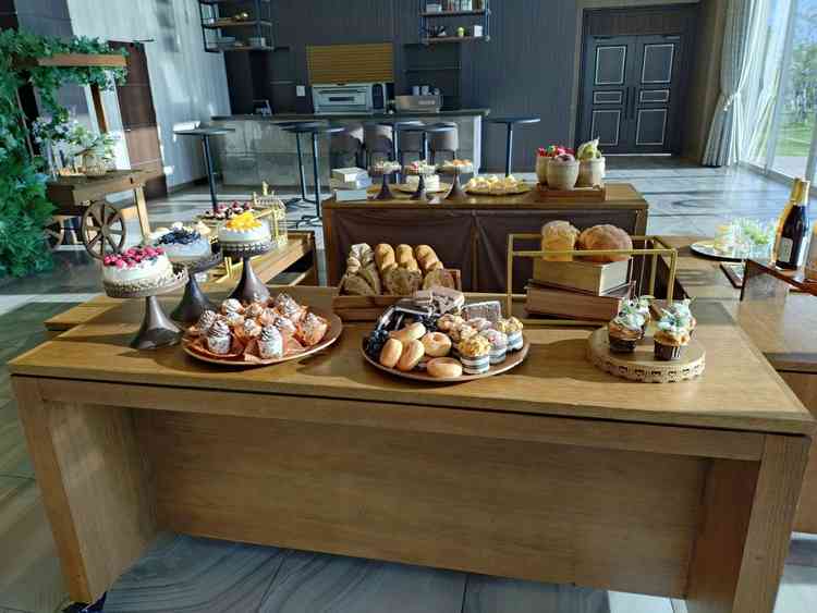 デザートビュッフェが別会場なのも魅力