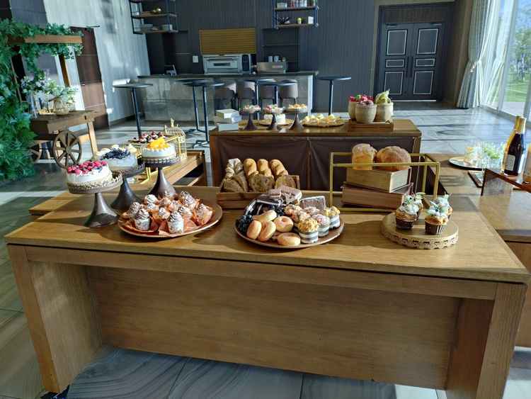 デザートビュッフェが別会場なのも魅力