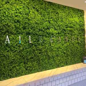 入り口入ってすぐに自然味溢れるロゴが現れて、とても爽やかな気持ちになりました