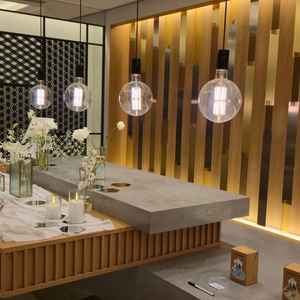 ウェルカムスペースはベースの装飾と十分な広さがあった