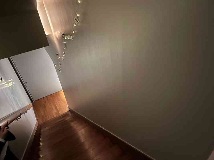 チャペルに向かう階段がやや急だった(エレベーターで向かうことも可能とのことでした)