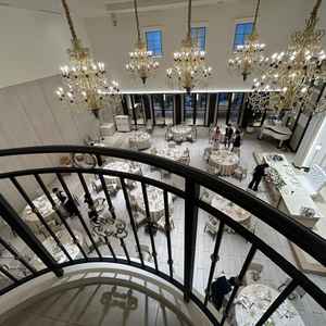 披露宴会場の上から見た景色