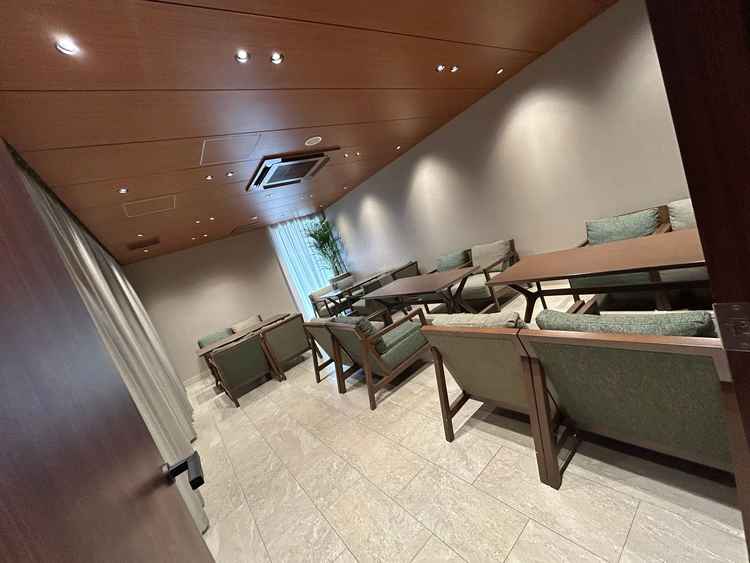 親族控室。2部屋あった。