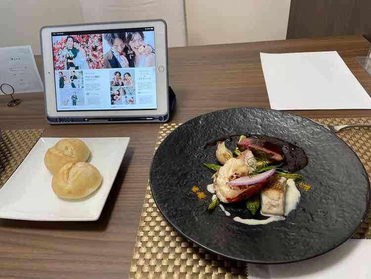 メイン料理でした。